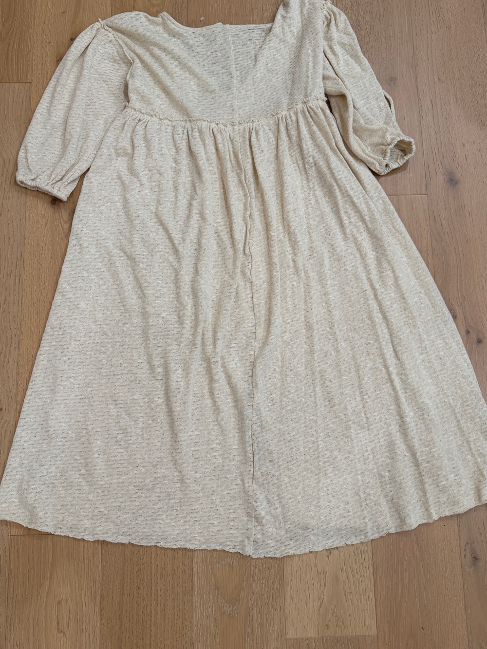 Free People Beach Sweet as Can Be Ivory V-Neck Maxi Dress Small NWT - Picture 10 of 10